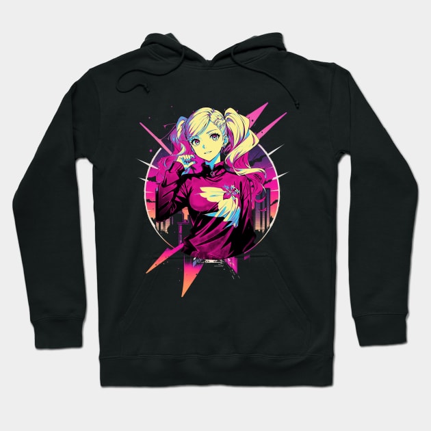 Personas 5's Velvet Attendants Anime Shirts for Velvet Room Fans Hoodie by Infinity Painting